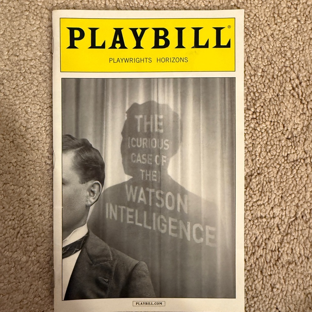 Playbill - The Curious Case of the Watson Intelligence